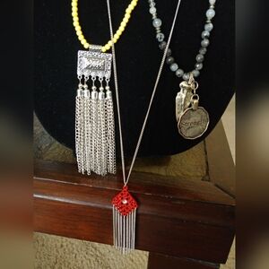 3 Long Necklace Bundle